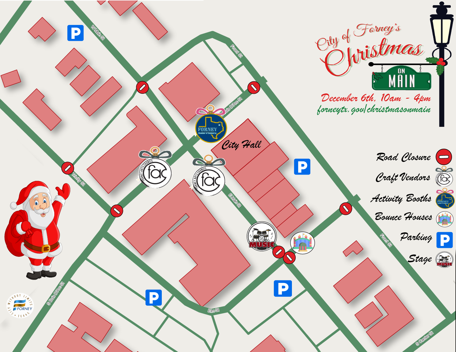 Forney Launches Full Holiday Mode: Tree Lighting on Dec. 4 & Christmas on Main Dec. 6